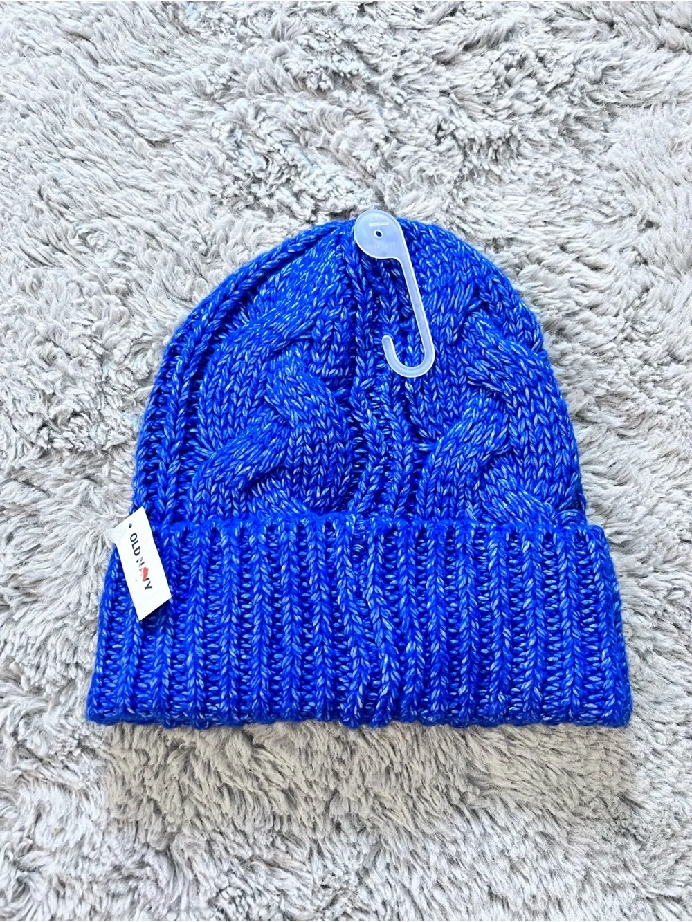 NWT Old Navy Blue Knit Hat